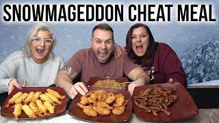 SNOWMAGEDDON CHEAT MEAL | JOHNNY THE FOOD JUNKIE | CHEAT MEAL