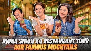 Mona Singh Ka Konakona Resto-Bar | Mocktails Ki Recipe Aur Dilip Ki Acting Class! @FarahKhanK