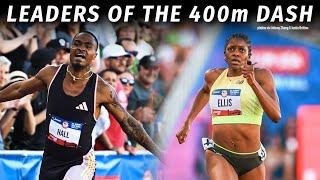 Quincy Hall & Kendall Ellis Lead the 400m | Quincy Wilson Makes 4x4 Team | 400m at US Olympic Trials