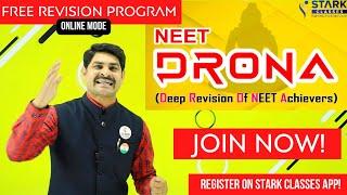 Join NEET DRONA | 1 Shot Revision Program | Free Online Program | Stark Classes Latur |