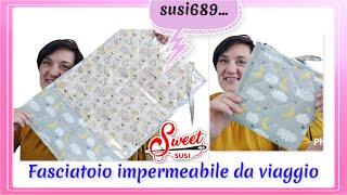 idea regalo bambini FASCIATOIO da viaggio IMPERMEABILE  tutti i trucchetti -Tutorial susi689