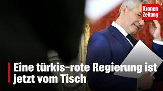 Eine türkis-rote Regierung ist jetzt vom Tisch | krone.tv NEWS