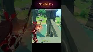 Kill abyss mage without going close || Abyss mage || #short#GenshinImpact