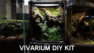 비바리움 키트 이용해서 '작은 비바리움 만들기' | Making a small Vivarium using a Vivarium DIY KIT