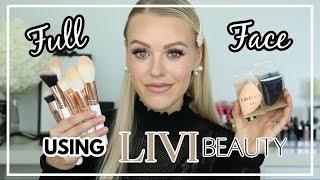 Full Face Using Livi Beauty  The Complete Brush Collection