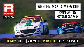 Mazda MX-5 Cup 2024 | Round 9 - Canadian Tire Motorsport Park | Livestream