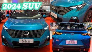 2024 GAC gs3 Emzoon family SUV - Luxury Car 5 seater Exterior and Interior