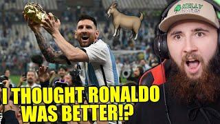 AMERICAN Reacts to Why Lionel Messi Is Called The "GOAT"