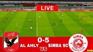#live; AL AHLY vs SIMBA SC 0-5 (PRE SEASON EGYPT)