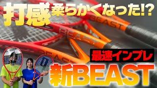 【2023最新ラケットインプレ】新BEAST2024は柔らかさ+スピン！prince（プリンス）ビースト辛口インプレ〈ぬいさんぽテニス（Tennis）〉