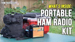 My HF ham radio portable kit: 2022 edition #hamradioqa