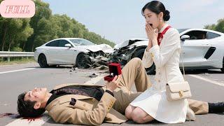 Poor Girl Crashed A Hot CEO's Luxury Car,Not Knowing the CEO Wants Her to Marry Him as Compensation!