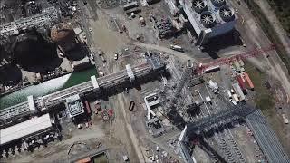 Shell Cracker Plant Monaca Pa Drone Video