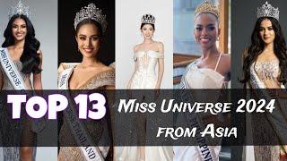 Miss Universe 2024 From Asia  @OfficialMissUniverse