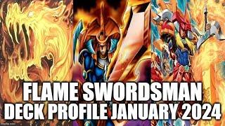 FLAME SWORDSMAN DECK PROFILE (JANUARY 2024) YUGIOH!