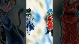 who is stronger goku vs gogeta #gogeta