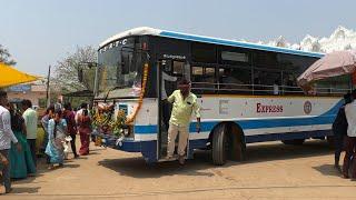 Puja And Dawath of Our Bus | TGSRTC | RUKMANANDA GOUD EDIGA