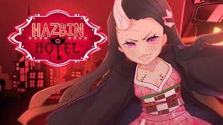 Hazbin Hotel react to Nezuko as the new Overlord