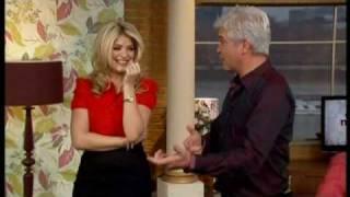 Gino D'Acampo knocks something over in a joking rage - This Morning 3rd February 2010