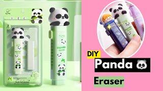 DIY Kawaii Eraser Pen / eraser decoration idea / art and craft / paper craft / School supplies