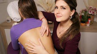 Real Person ASMR Back Massage | Verwöhnprogramm mit Peeling, Schaum & Öl ‍️ deutsch german