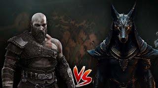 Anubis Vs Kratos // Who will win ?? / kratos in egpyt ??