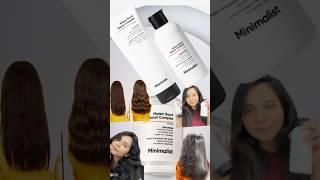 Minimalist Maleic Bond repair complex Serum, shampoo and Hair mask #shorts #minimalist