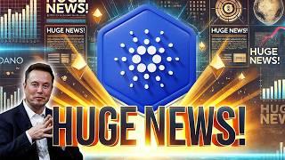 Cardano ADA BREAKING NEWS! Cardano (ADA) set to EXPLODE!