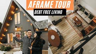 Inside my $56,000 A-Frame House for Debt-Free Living (Dave Ramsey Inspired)