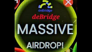 MASSIVE & EASIEST Airdrop in 2024 - deBridge Finance. Cheapest bridging methode.