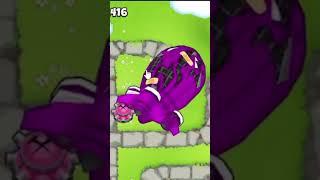 PROOF 0-0-0 Tack Shooter can SOLO a BAD!! (BTD 6) #shorts