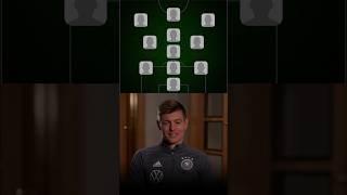 Tony Kroos choose his BEST XI  #efootball #efootball2024 #football #goat #fifa #viral #kroos