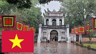 Hanoi Vietnam, the Temple of literature February 2023