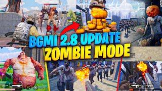 BGMI 2.8 Update Zombie Mode 3.0 | PUBG × BGMI Zombie Mode 2023 | Bgmi 2.8 update | PUBGM 2.8 Update