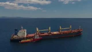 Megatugs salvage of the bulk carrier St Gregory phase B