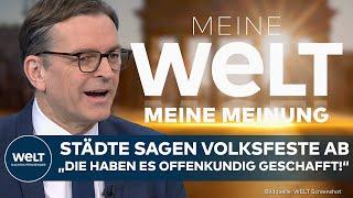 MEINE MEINUNG: Massive Furcht vor Anschlägen! Immer mehr kleinere Städte sagen Volksfeste ab