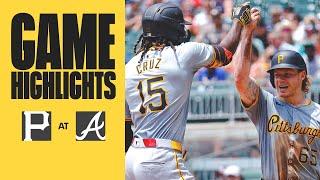 2-Run Home Runs from Cruz and Tellez Lead to Pirates Victory | Pirates vs. Braves (6/30/24)