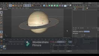 Photorealistic rendering tutor (planet saturn) - Cinema 4D