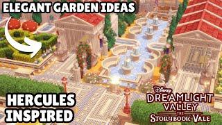 3 EASY HERCULES INSPIRED GARDENS/STORYBOOK VALE DESIGN/MYTHOPIA SPEED BUILD/DISNEY DREAMLIGHT VALLEY