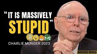 Charlie Munger Roasting CRYPTO Investors | DJ 2023 【C:C.M 280】