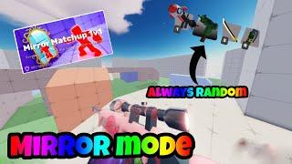 Playing the New Mirror Matchup Game mode in Roblox Rivals