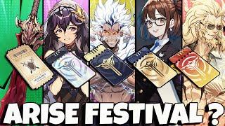 COULD THIS BE THE TRUE ARISE FESTIVAL? OR MAYBE FREE SSR SELECTION ANNI TICKET - Solo Leveling Arise