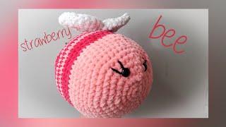 strawberry bee tutorial