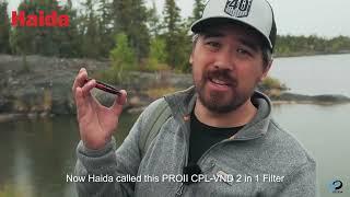 Haida PROII CPL-VND 2 in 1 Filter makes your fishing journey easier