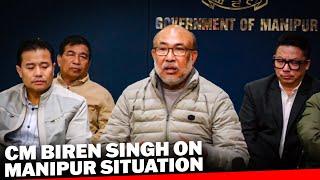 Live: Press Briefing by Manipur CM Biren Singh on Manipur Situation | Manipur Unrest