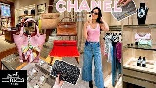 OBSESSED with New Chanel Coco Beach  Hermes Luxury Shopping Vlog
