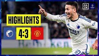 FC Kopenhagen - Man United | UEFA Champions League | DAZN Highlights