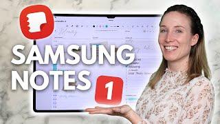 Samsung Notes 2024 – Anfänger Tutorial Deutsch [Samsung Galaxy S9 Ultra]