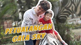 GALA SKY MENGENAL HEWAN DI TAMAN SAFARI INDONESIAA!! || PETUALANGAN GALA SKY