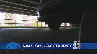 Homeless SJSU Students Ask School For Place Where They Can Park And Sleep